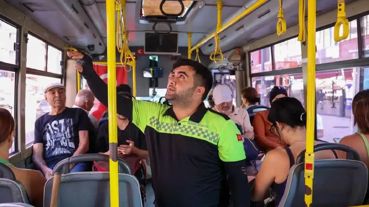 Antalya’da toplu taşımada klima denetimleri sürüyor