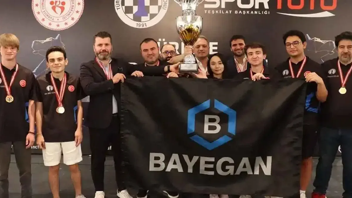 BAYEGAN Pendik Satranç'tan üst üste üçüncü şampiyonluk