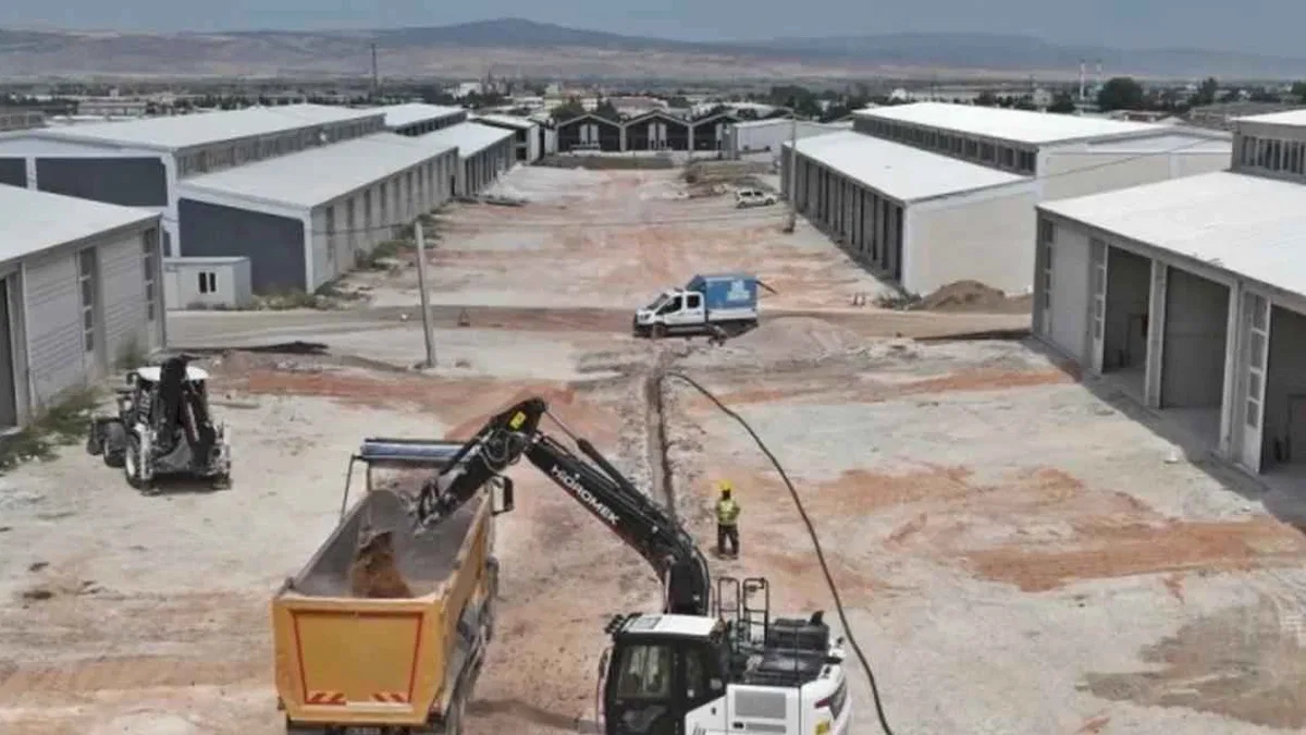 Eskişehir'de sanayi sitesi güçlü altyapıyla üretime hazırlanıyor