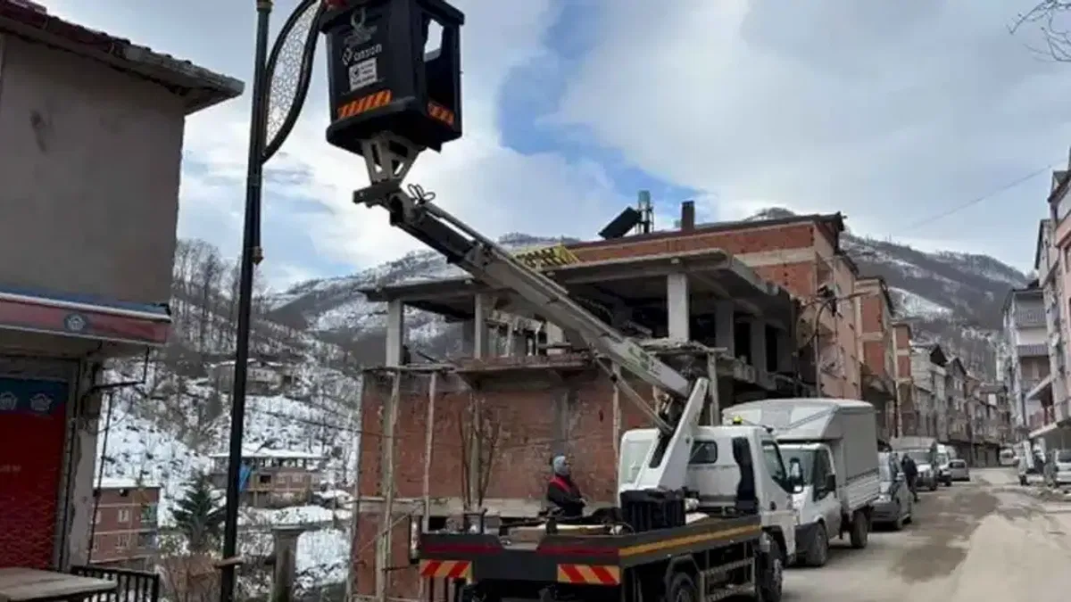 Ordu Tepealan ışıl ışıl oluyor