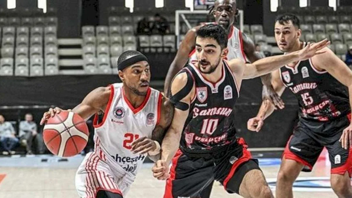 Bahçeşehir Koleji 98-69 Samsunspor (Maç Sonucu) Bahçeşehir sahasında farka koştu!