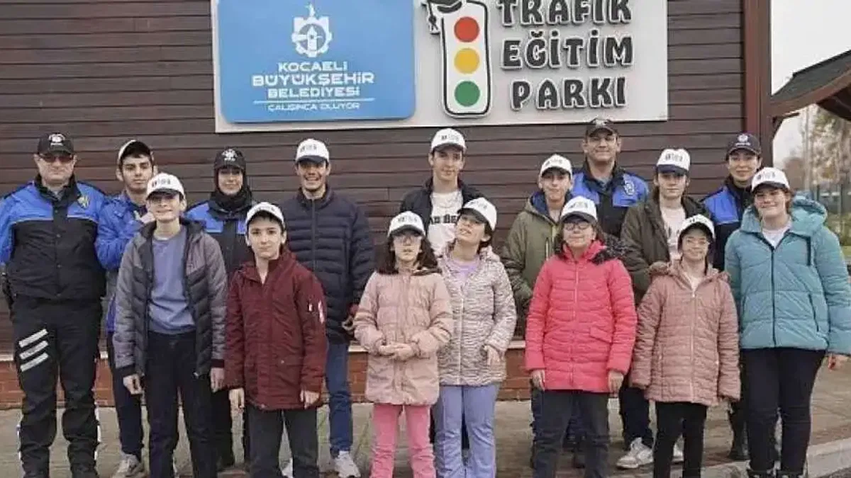 Trafik Parkı'nda eğitim ve eğlence bir arada