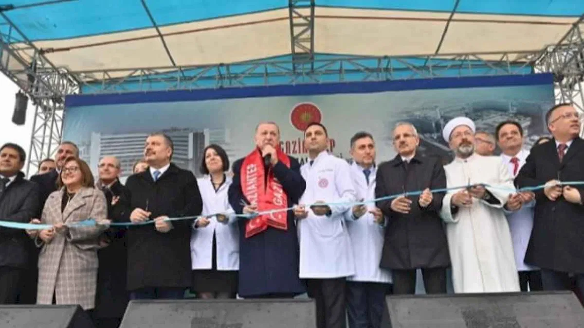 Gaziantep Şehir Hastanesi açıldı