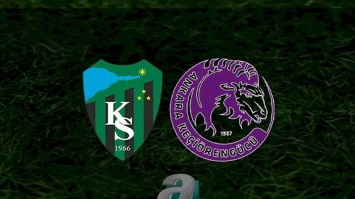 Kocaelispor - Keçiörengücü maçı ne zaman? Saat kaçta? Hangi kanalda? | Trendyol 1. Lig