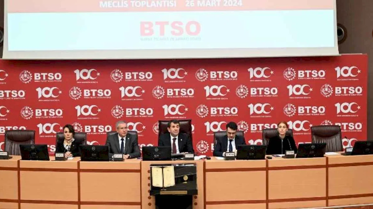 BTSO Mart Ayı Meclis Toplantısı gerçekleştirildi