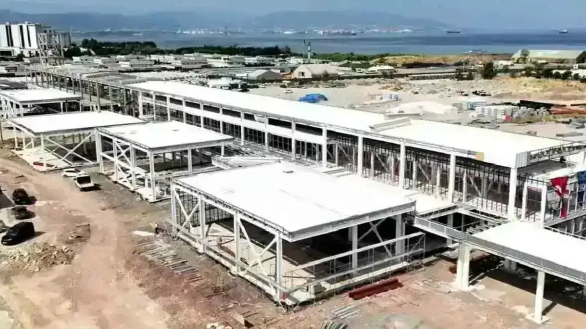 Yeni yaşam merkezinde sona doğru