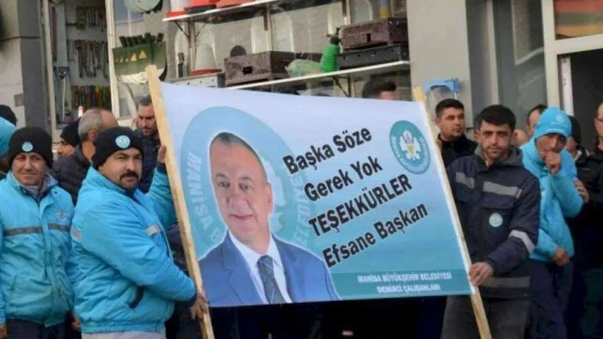 Manisa Büyükşehir'de maaş zammı sevinci