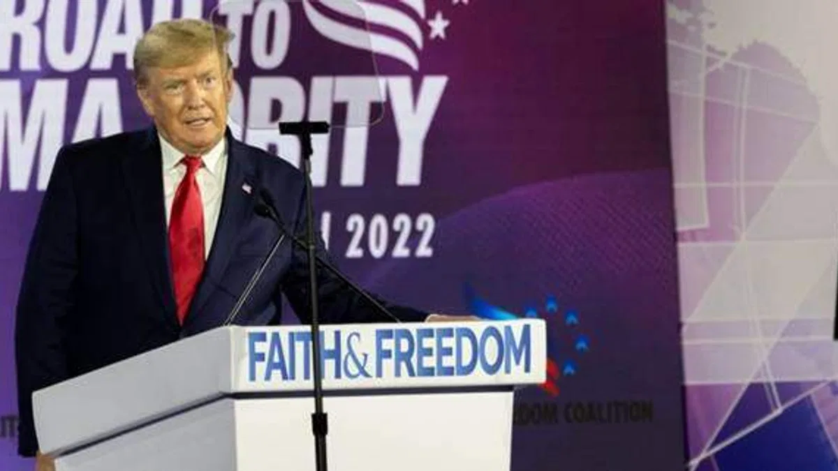 Eski ABD Başkanı Trump, LGBT'ye tepki gösterdi