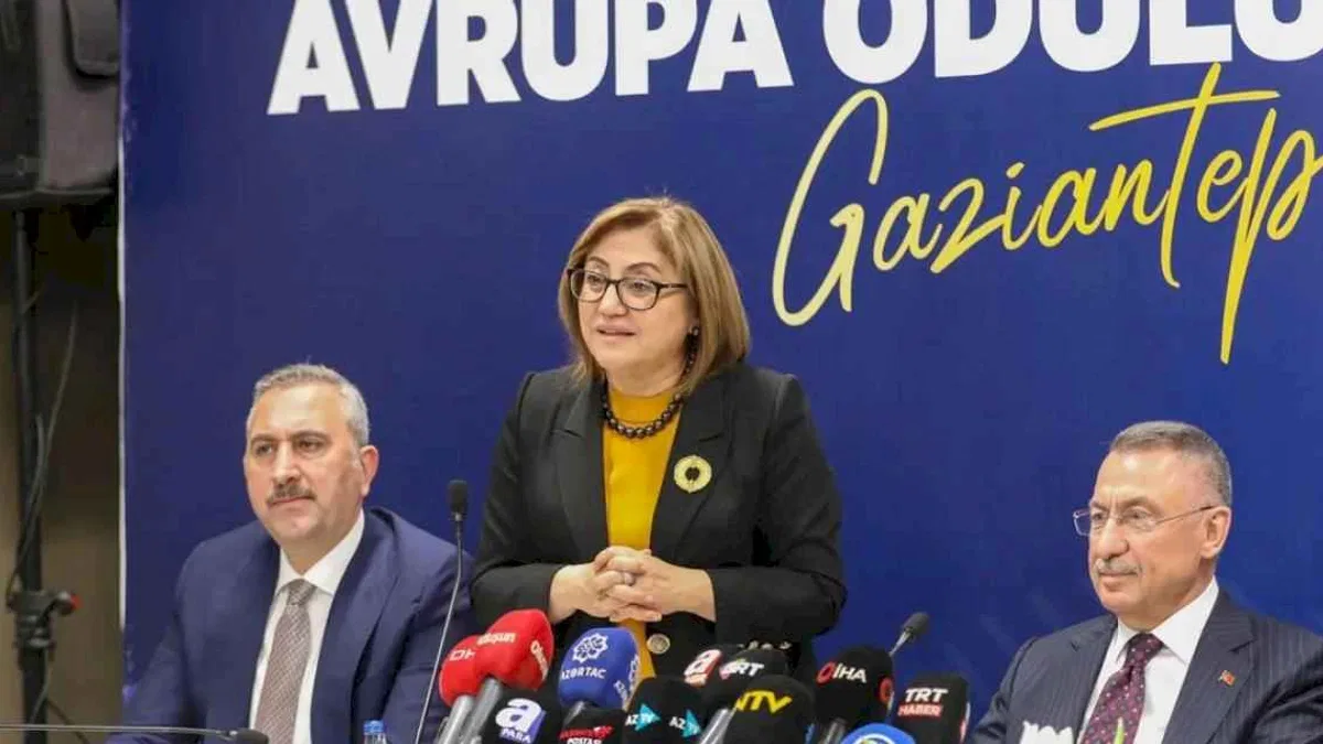 Gaziantep’e Avrupa'dan Ödül