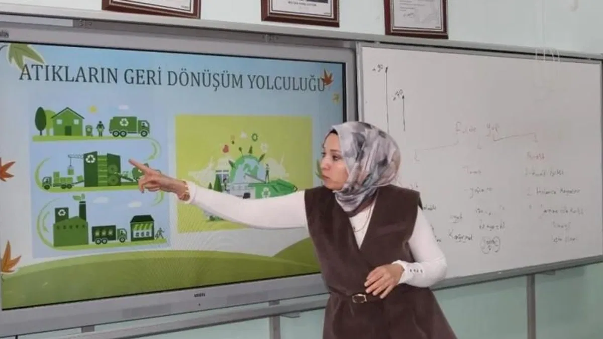 Kütahya'da bin 300 öğrenciye sıfır atık eğitimi