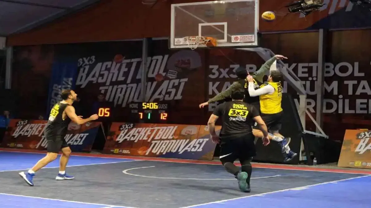 Konya'da 3X3 basketbol heyecanı başlıyor