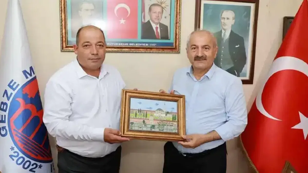Gebze'de Başkan Büyükgöz kırsal mahalle muhtarlarıyla