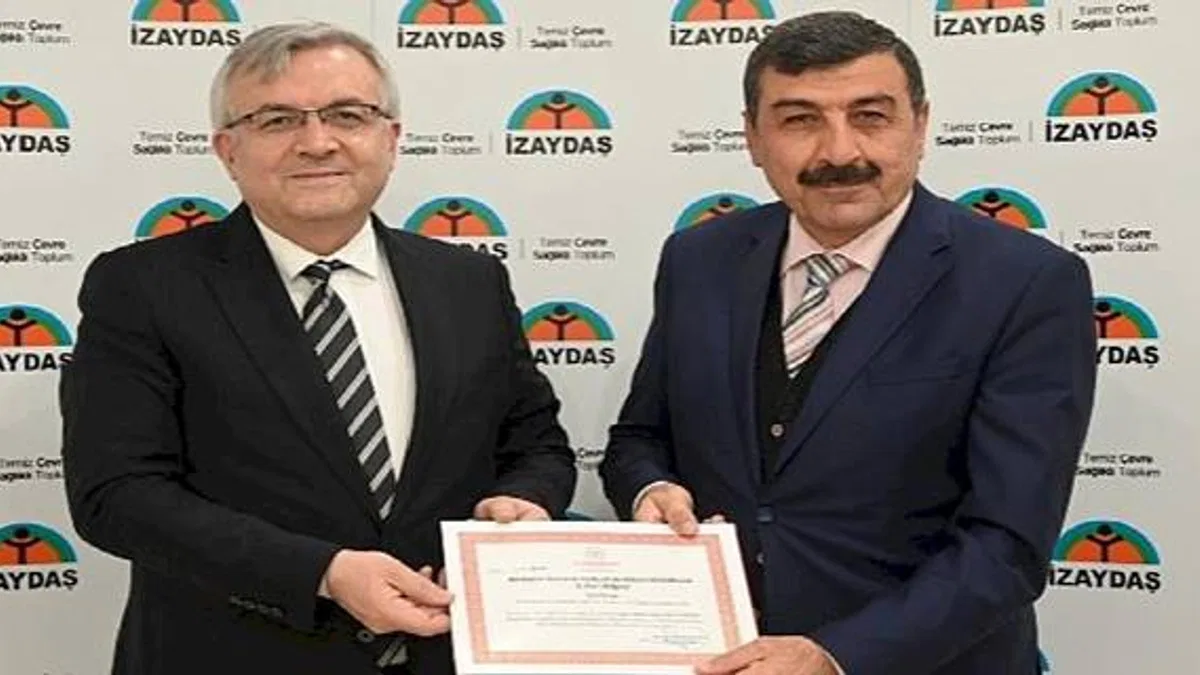 İZAYDAŞ'a Sağlık Bakanlığından Beslenme Dostu belgesi