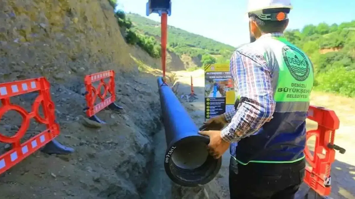Denizli’de sürdürülebilir içme suyu için yeni yatırım