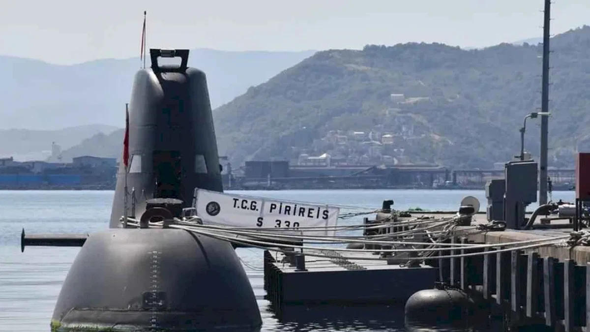 TCG Pirireis ilk kez Karadeniz görevinde