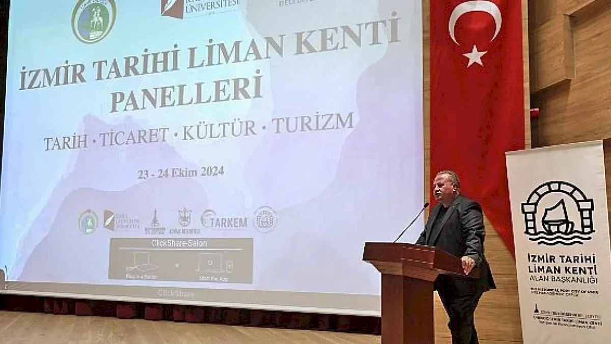 Başkan Mutlu İzmir Tarihi Liman Kenti Panelleri'nde konuştu "Tarihi dokuyu yaşatmak ve dünyaya tanıtmak istiyoruz"