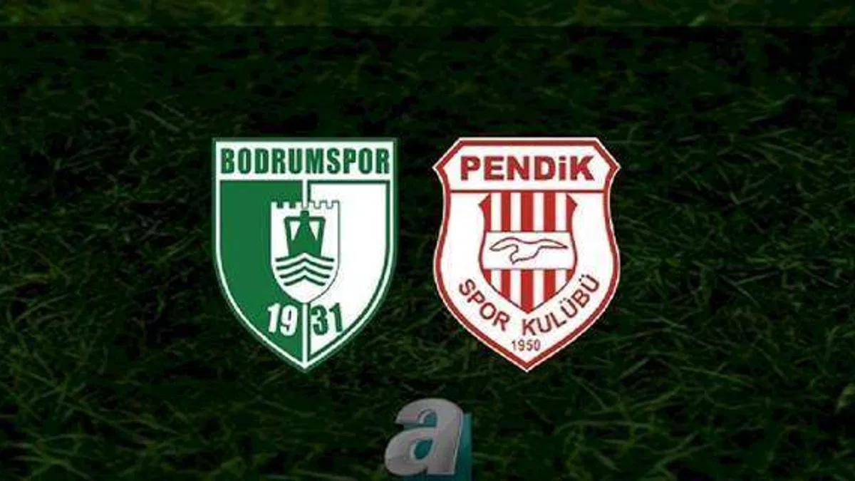 Bodrumspor - Pendikspor maçı ne zaman, saat kaçta ve hangi kanalda? | TFF 1. Lig