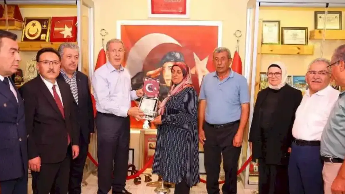 Başkan Büyükkılıç, Şehit Cennet Yiğit'i de unutmadı