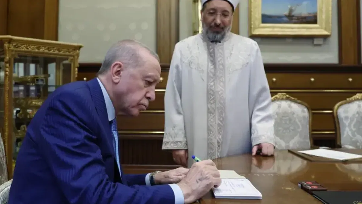 Cumhurbaşkanı Erdoğan kurban vekâletini TDV'ye verdi