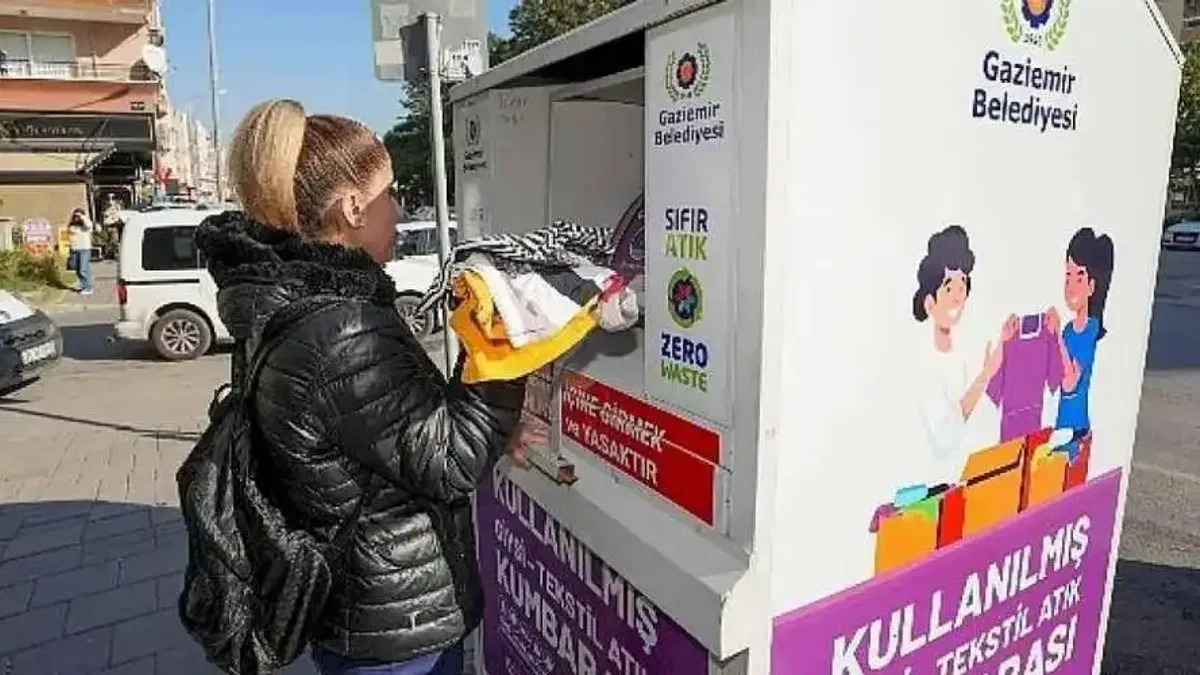 Tekstil kumbarasından Gaziemir'in kasasına 3 milyon 450 bin lira gelir