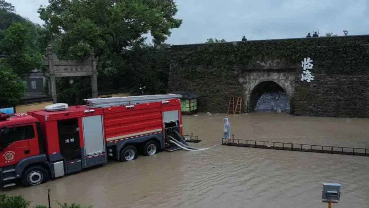 Çin’de tayfun! Afet bölgelerine 380 milyon yuanlık yardım