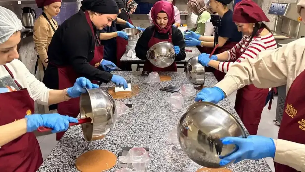 Sakarya'da Çikolata ve Kahve Atölyesi’nde ikinci dönem