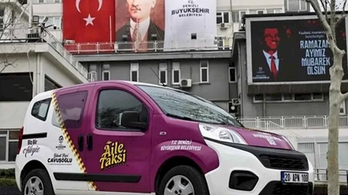 Denizli'de Aile Taksi başvuruları başladı!