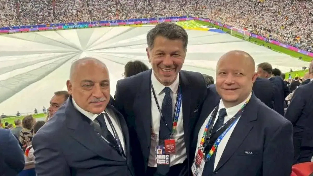 Büyükekşi, EURO 2024 açılışı öncesi FIFA ve UEFA başkanları ile buluştu