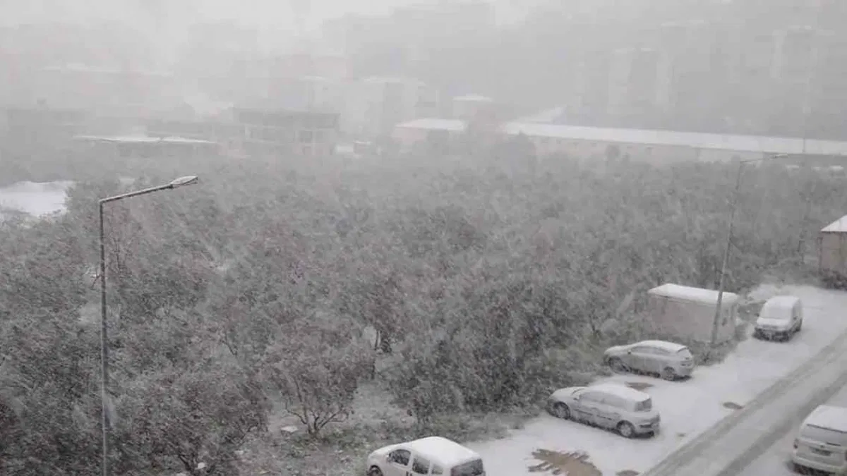 Bursa'da kar 11 ilçede etkili!