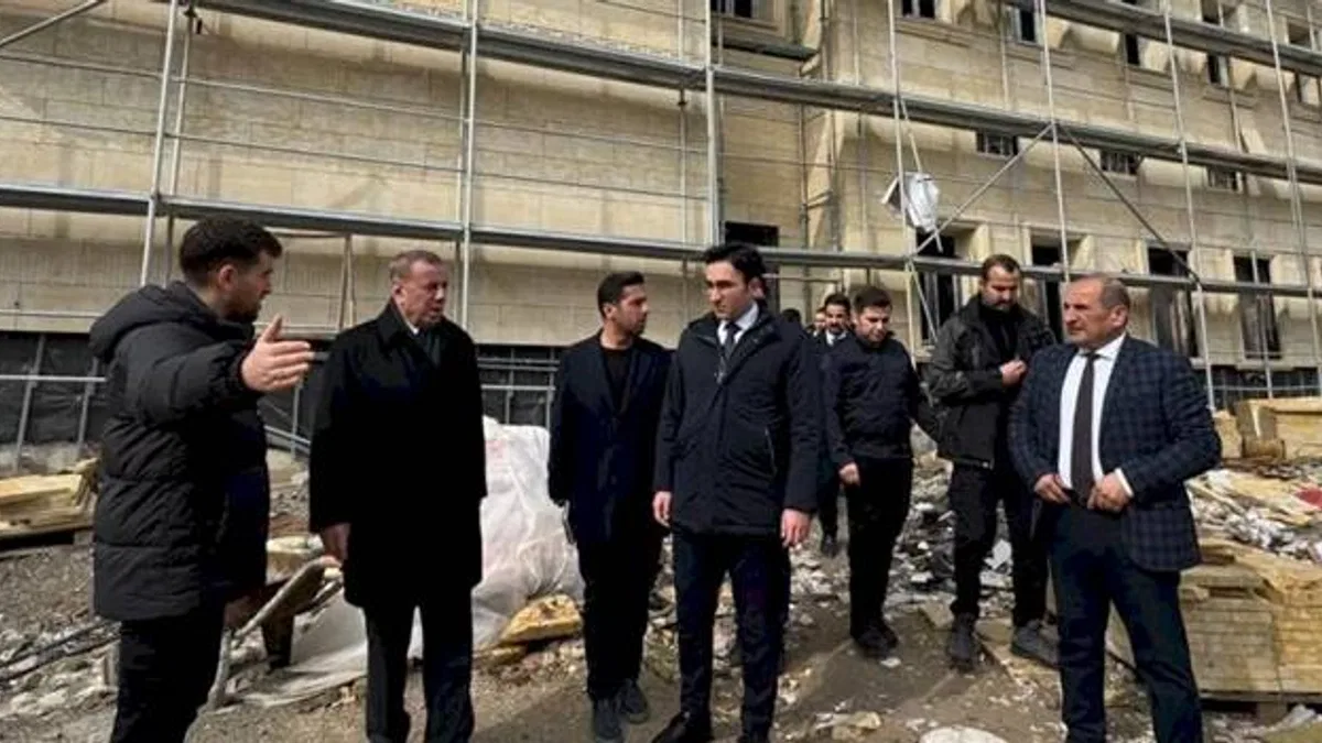 Mardin Midyat’ın yeni adliye sarayında sona gelindi