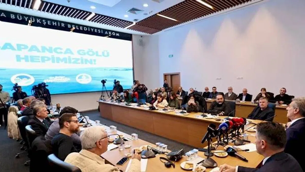 Sakarya'da Başkan Alemdar’dan Sapanca Gölü açıklaması