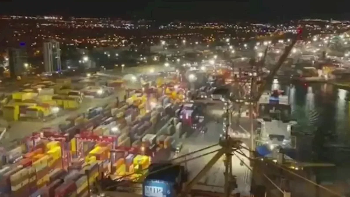 Mersin Limanı’nda 298 kilo kokain ele geçirildi