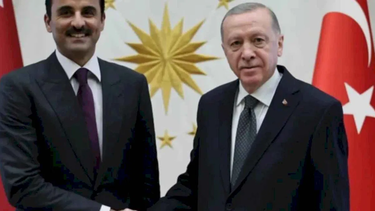 Cumhurbaşkanı Erdoğan, Katar Emiri Al Sani ile görüştü