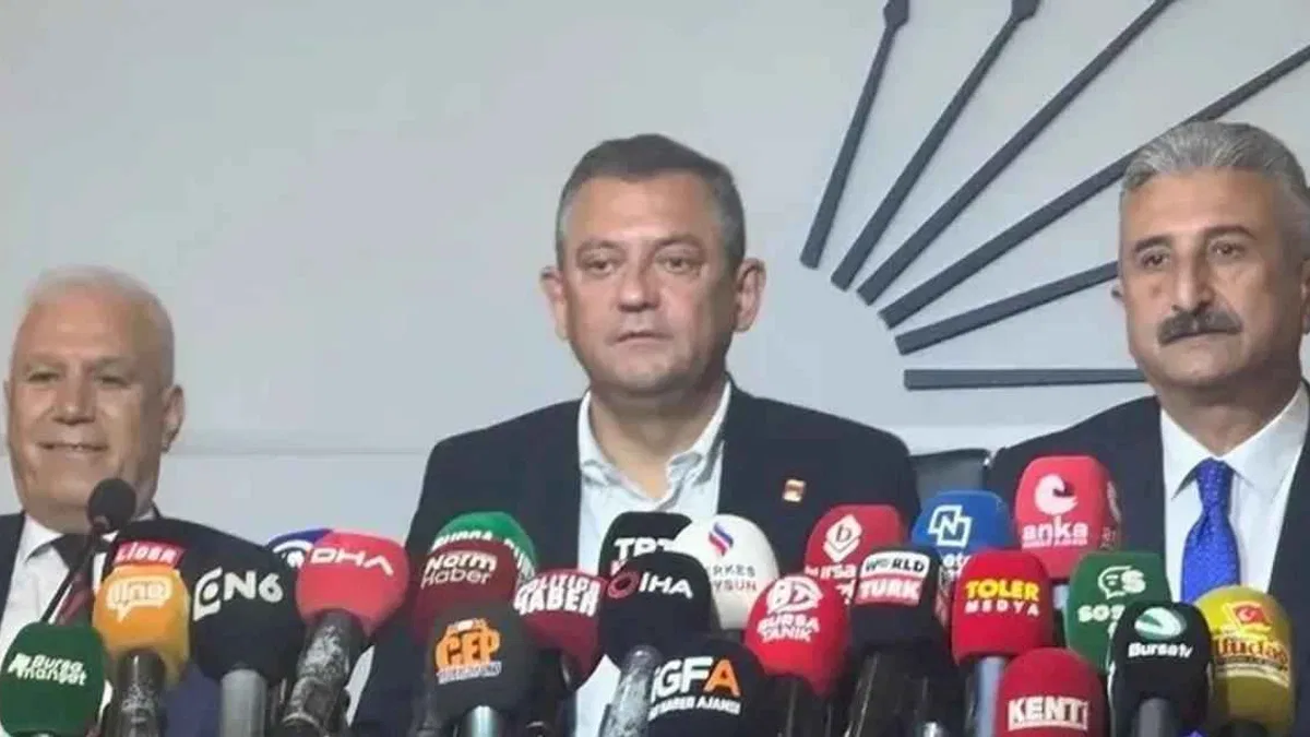 CHP Genel Başkanı Özgür Özel Bursa'da