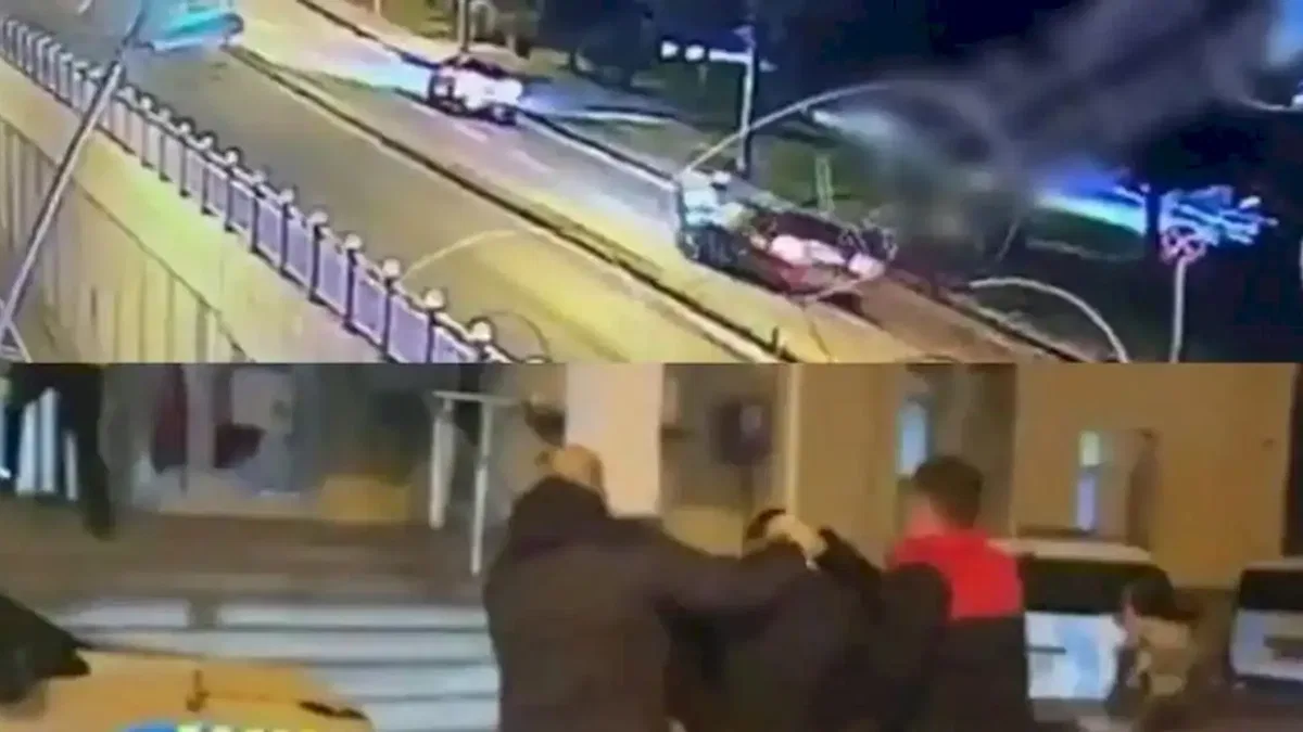 Polislerin üzerine araç sürdü, tutuklandı