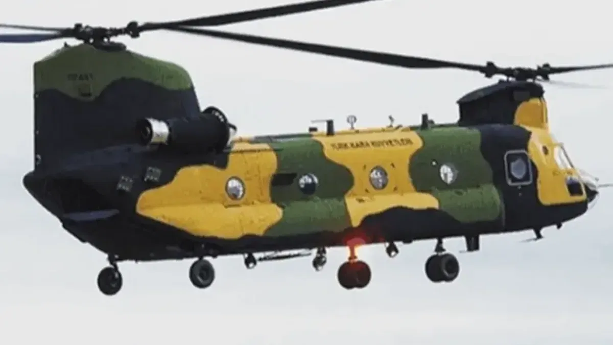Ankara’da askeri helikopter kaza kırıma uğradı