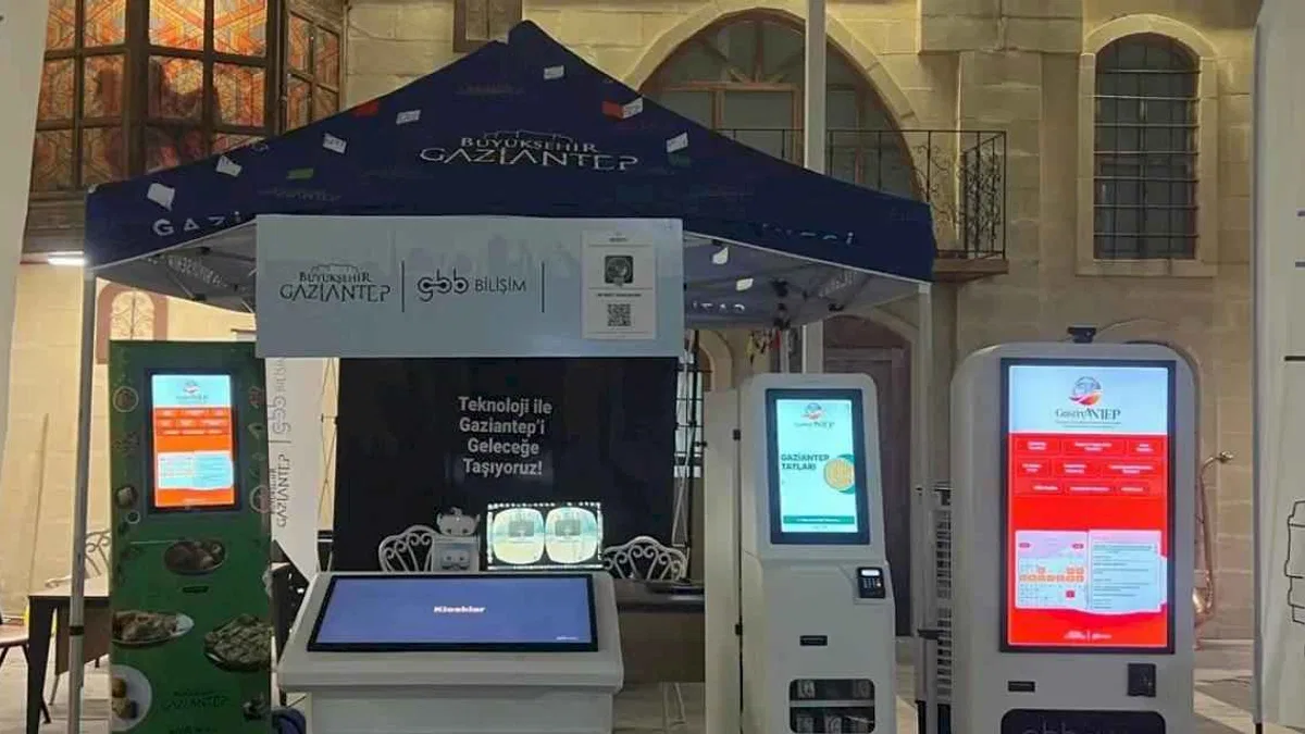 Yeni nesil kiosklar Gaziantep’te hizmete girdi