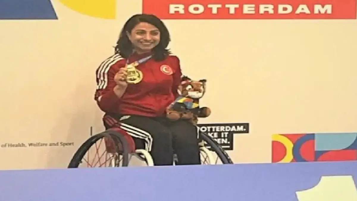 Milli sporcu Avrupa Şampiyonu oldu