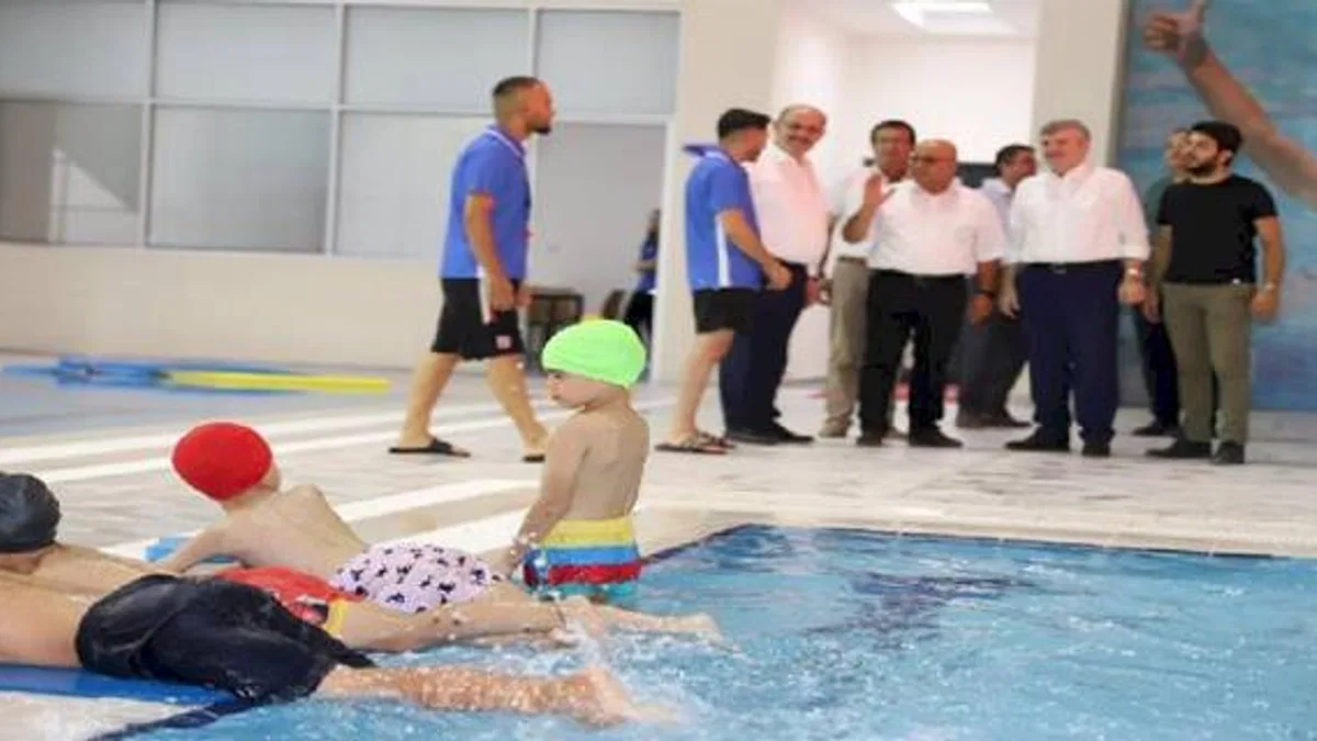 AK Partili Milletvekili Akyürek'ten Karapınar'a 'yarı olimpik' ziyaret