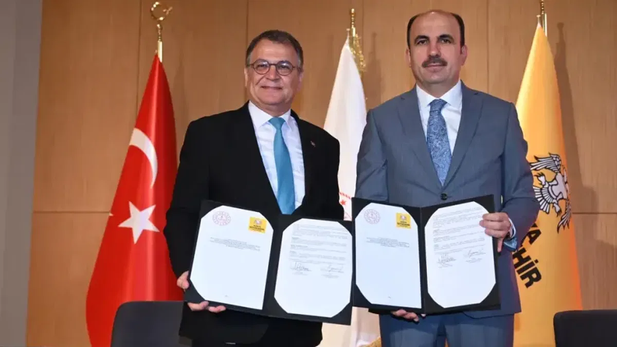 Konya’da özel eğitim öğrencilerine materyal desteği