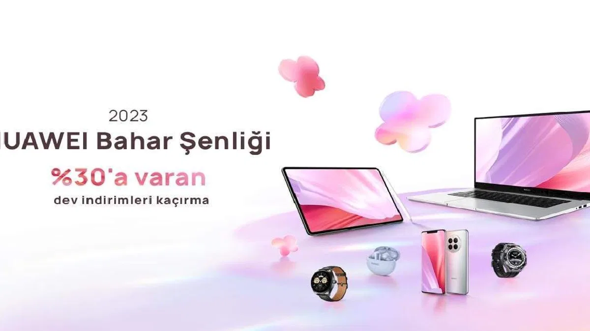 Baharın Gelişine Özel İndirim ve Teklifler HUAWEI Online Mağaza’da
