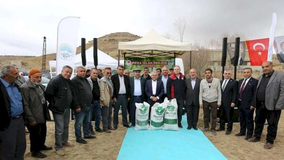 Kayseri Büyükşehir'den Mera Islah Projesi