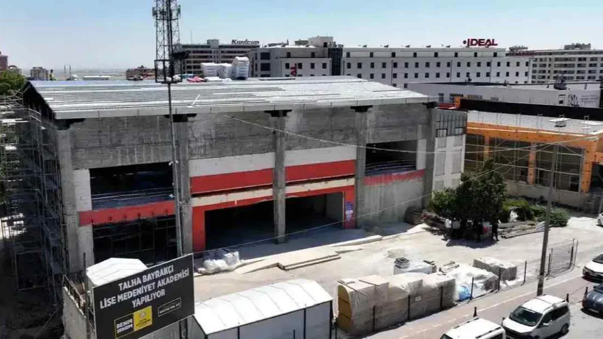 Konya’da Lise Medeniyet Akademisi yükseliyor