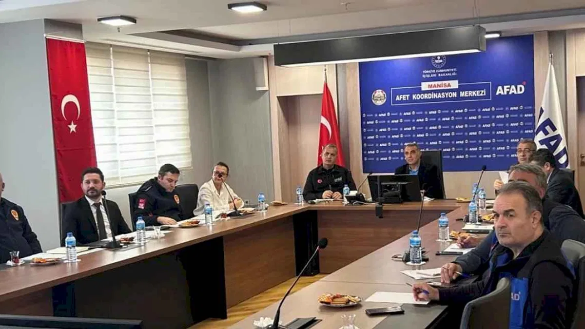 Manisa olası afetlere karşı hazırlanıyor