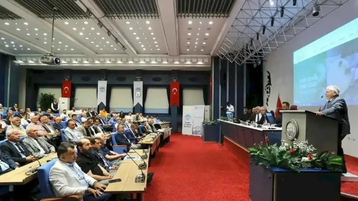 Kayseri Büyükşehir'den Kent Konseyi'ne sunum