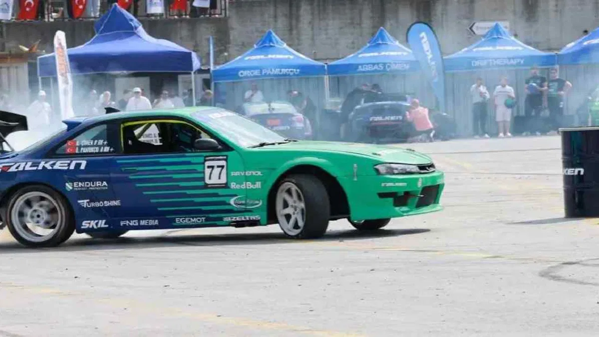 Kocaeli Gebze’de drift heyecanı