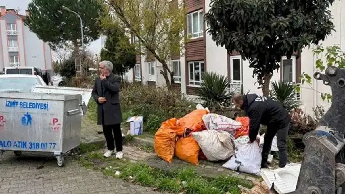 Ayazma’daki örnek katı atık uygulaya teşekkür