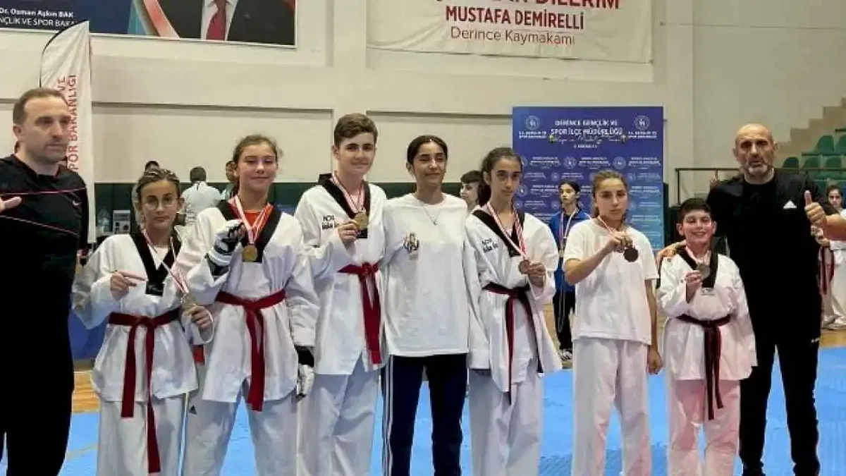 Gölcüklü sporcular Kocaeli şampiyonu