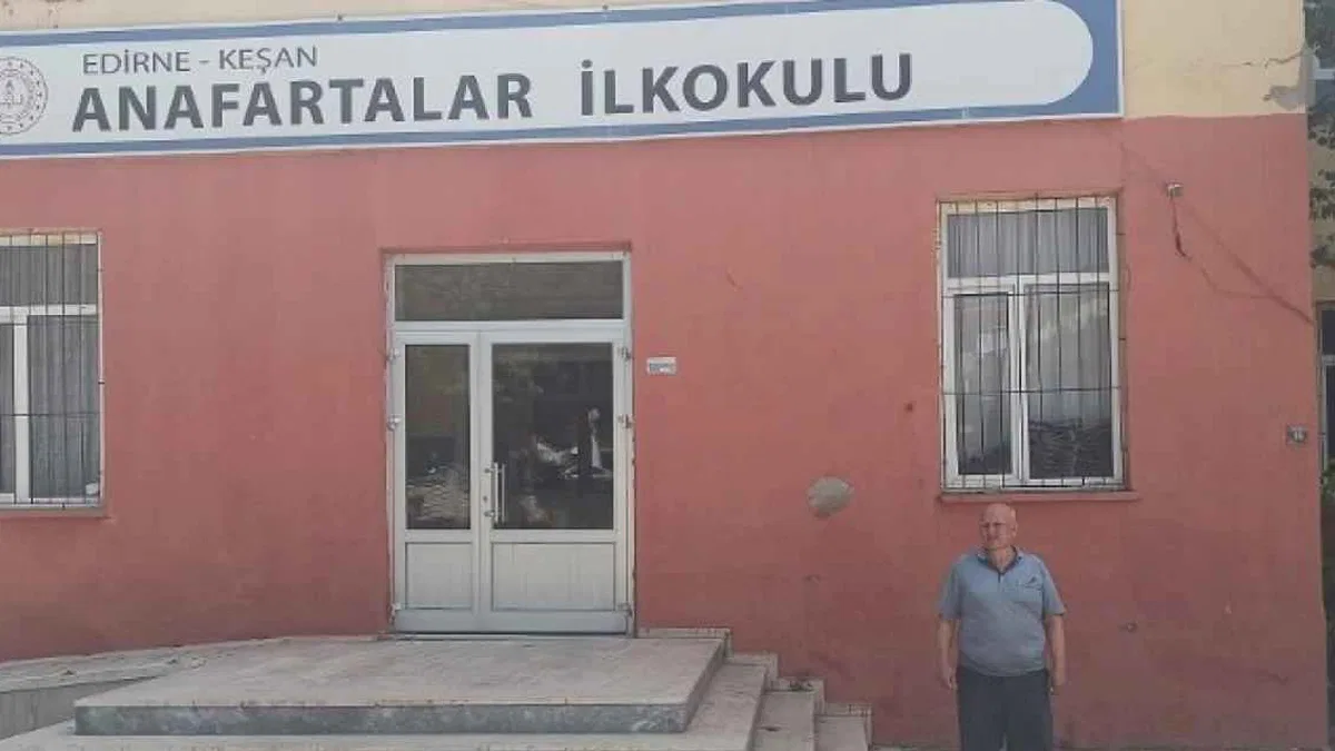 Edirne Keşan'da 1,5 yıldır yüzüne bakılmıyor! Muhtar Özcan Anafartalar İlkokulu'nu sordu