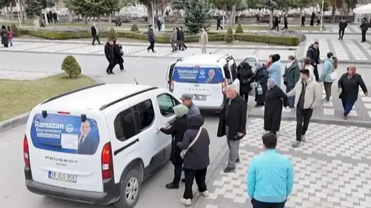 Kayseri Büyükşehir'e vatandaştan kabristan için tam not